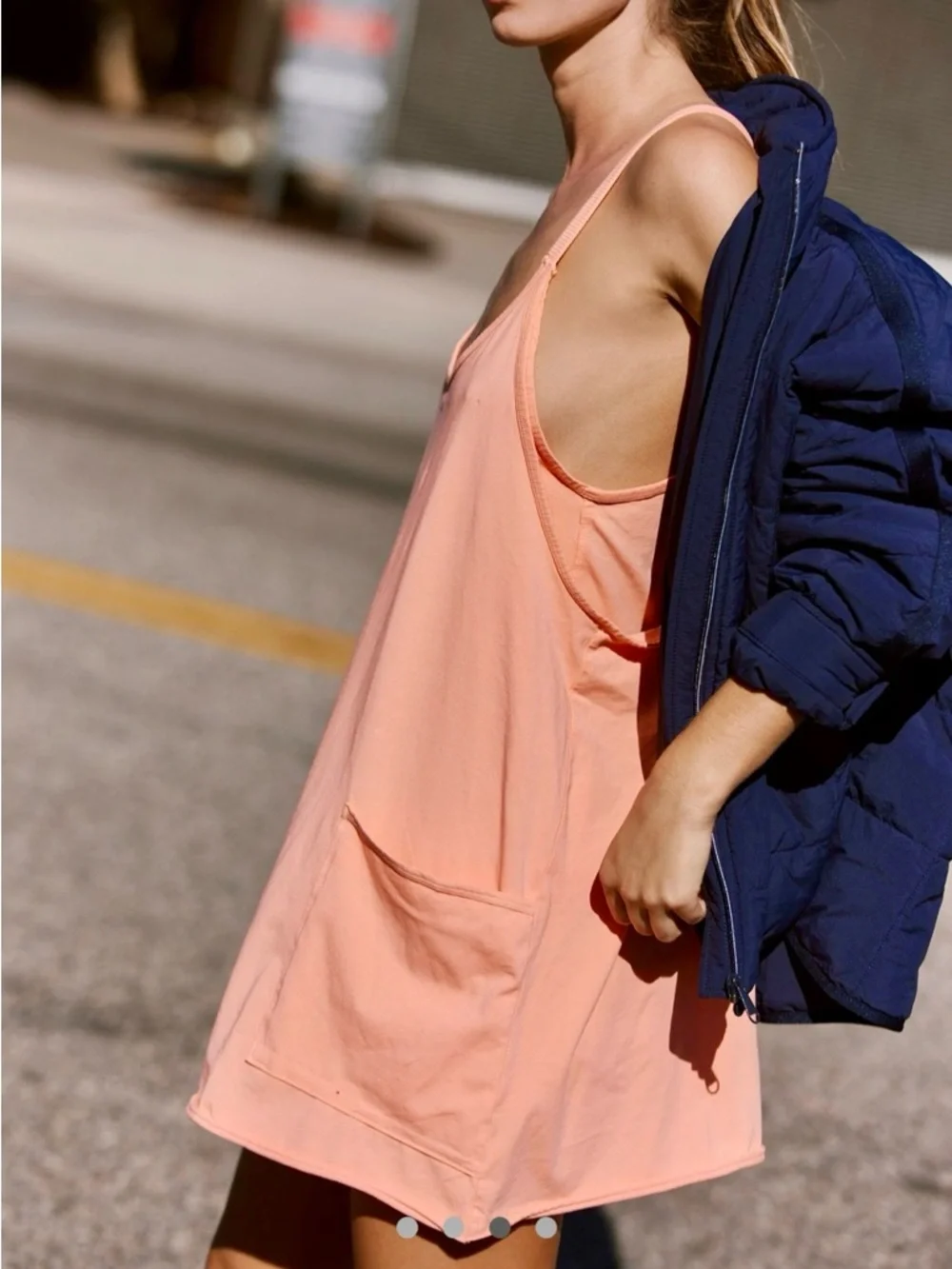 🍊🔆Free People Hot Shot Mini Dress in Fruit Punch🔆🍊 - Picture 3 of 16